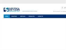 Tablet Screenshot of divesaservice.com